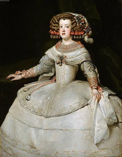 Diego Velazquez Infanta Maria Theresa, daughter of Philip IV of Spain, wife of Louis XIV of France oil painting image